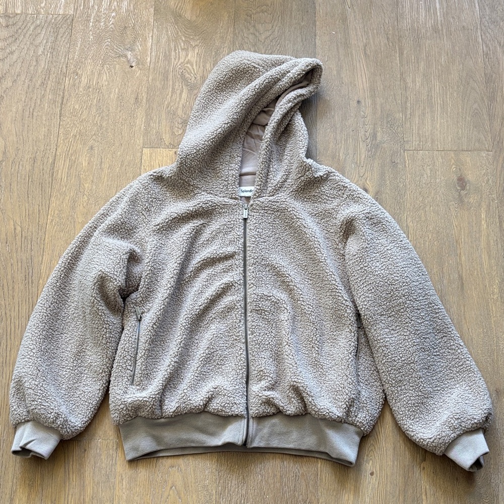 Splendid Women's Teddy Jacket - Tan/Light Brown